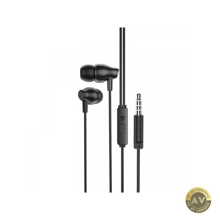 Handsfree 3.5mm Borofone BM61 Wanderer Negru