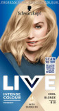 Schwarzkopf Live Vopsea de păr permanentă B10 Cool blonde, 1 buc