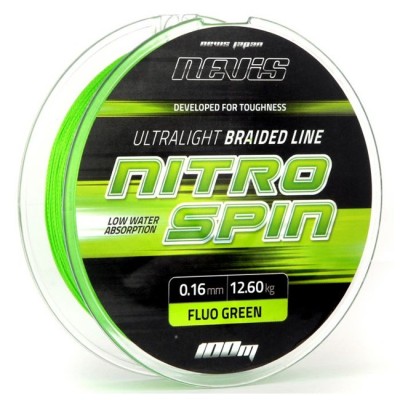 Fir Multifilament Nevis Nitro Spin 100m 0.16mm 12.60kg foto