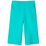 Pantaloni pentru copii cu picioare largi, verde menta, 104 GartenMobel Dekor, vidaXL