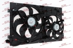 Ventilator radiator Audi A3 03, Tt 06; Seat Leon 05, Toledo 05; Skoda Octavia 10; Vw Bora 05, Golf 4 03, New Beetle 10, motor: 1.6, 1.8, 1.8 T, 1.9