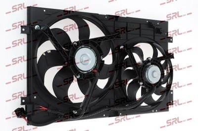 Ventilator radiator Audi A3 03, Tt 06; Seat Leon 05, Toledo 05; Skoda Octavia 10; Vw Bora 05, Golf 4 03, New Beetle 10, motor: 1.6, 1.8, 1.8 T, 1.9 foto