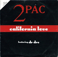 CD 2Pac Featuring Dr Dre ?? California Love, maxi-single, original foto