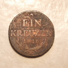 AUSTRIA 1 KREUZER 1816 G / BAIA MARE TRANSILVANIA