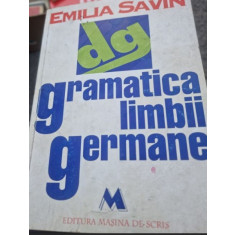 Emilia Savin - Gramatica limbii Germane