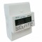 Contor digital de consum trifazic 3x100A IP51 cu montaj pe sina 4 module