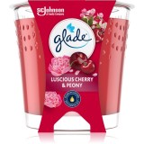 GLADE Luscious Cherry &amp; Peony lum&acirc;nare parfumată 112 g