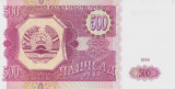 Bancnota Tadjikistan 500 Ruble 1994 - P8 UNC