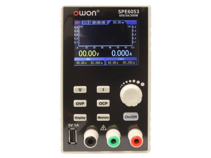 Alimentator de laborator programabil 60V 5A 300W