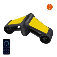 Scuter Submersibil Geneinno S1-Plus , 50m, 6,5, km h, 60, min Autonomie, Propulsie 12, kg, Compatibil GoPro