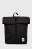 Lefrik rucsac culoarea negru, mare, neted