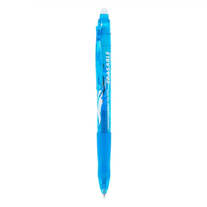 Pix Cu Radieră, Erasable, Cerneală Termosensibilă, Culoare Turcoaz