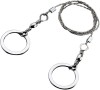 Fierastrau Sarma Portabil Camping Drumetii Supravietuire, Inox, 74cm, Taie Lemn Plastic Os