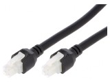 Cablu Mini-Fit Jr Mamă 4Pini 2m 7.5A PVC 18AWG