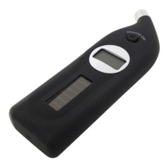 Manometru presiune aer Carpoint digital 7 bari cu incarcare solara si rigla pt. masurare uzura anvelope