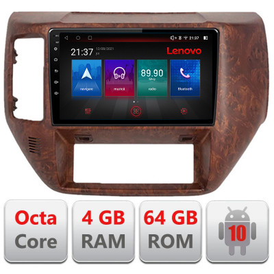 Navigatie dedicata Nissan Patrol Android radio gps internet Lenovo Octa Core 4+64GB LTE Kit-patrol+EDT-E509-PRO CarStore Technology foto