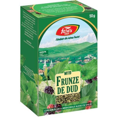 Ceai Dud Frunze 50gr Fares foto