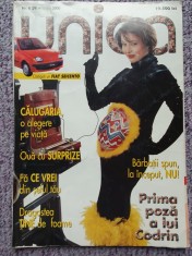 Revista Unica nr 29 , Aprilie 2000, Nane, Enache, Carla Bruni. Schiffer, Vlasov