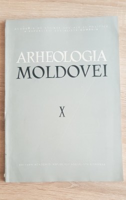 Arheologia Moldovei X foto