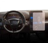 Folie Protectie Navigatie Ford Mustang MACH-E 2020+, Duragon, protectie Display Navigatie, silicon Mat, Anti-zgarieturi, Anti-amprenta, kit instalare