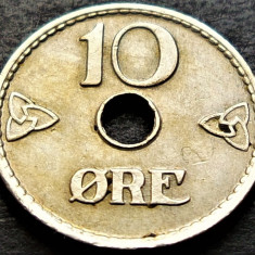 Moneda istorica 10 ORE - NORVEGIA, anul 1949 * cod 462 - excelenta!