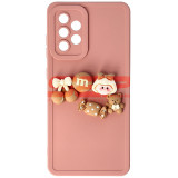 Toc silicon 3D Cartoon Samsung Galaxy A52 / A52 5G Pink Candy