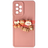 Husa Silicon 3D Cartoon Pink Candy Samsung Galaxy A52 / A52 5G
