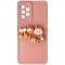 Toc silicon 3D Cartoon Samsung Galaxy A52 / A52 5G Pink Candy