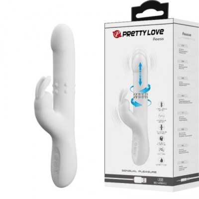 PRETTY LOVE - REESE VIBRATOR WITH SILVER ROTATION foto