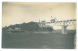253 - FETESTI, Constanta, Bridge, Romania - old postcard, real Photo - unused