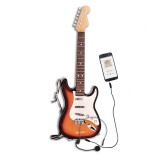 Cumpara ieftin Chitara electrica Bontempi cu microfon tip casca pe fir si conectare Smartphone