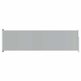 Cumpara ieftin Copertina laterala retractabila de terasa, gri, 180x600 cm
