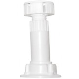 Cumpara ieftin Picior mobila din plastic alb, cu reglaj, 80 mm, 4 buc / set