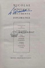 Documente diplomatice - Nicolae Titulescu (@D61)