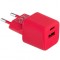 Incarcator Retea Colorum CLS30-AC-02, 30W, 3A, 1 x USB-A - 1 x USB-C, Magenta