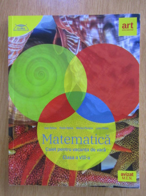 Ioan Balica - Matematica. Caiet pentru vacanta de vara. Clasa a VII-a foto