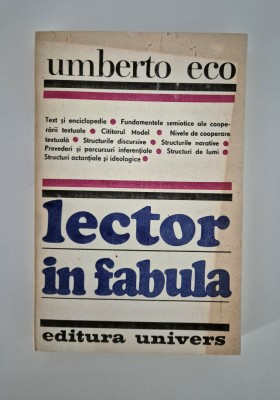 Umberto Eco Lector in fabula foto