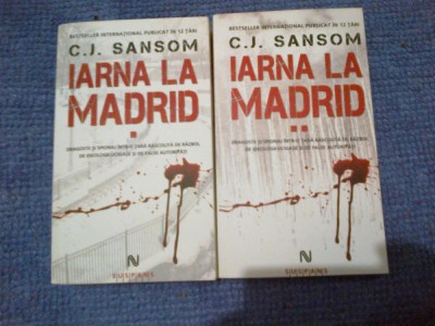 a6 C.J.SANSOM - IARNA LA MADRID (2 volume) foto