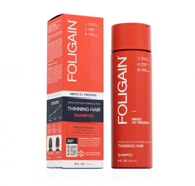 Șampon FOLIGAIN Trioxidil 2%, Pentru creșterea părului, 236ml foto
