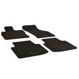Cumpara ieftin Set covorase auto cauciuc Umbrella pentru Skoda Superb III (2015-2023) Negru, Set complet fata-spate