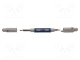 Kit şurubelniţe IRIMO Phillips şi plată, dimensiuni PH1, PH2, SL3, SL4