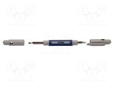 Kit şurubelniţe IRIMO Phillips şi plată, dimensiuni PH1, PH2, SL3, SL4 foto