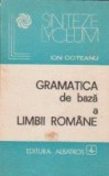 Gramatica de baza a limbii romane (Coteanu)
