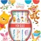 Disney Baby - Winnie the Pooh - My First Library Board Book Block 12-Book Set - Pi Kids