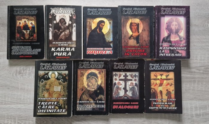 DIAGNOSTICAREA KARMEI - S. N. Lazarev (9 volume - complet)
