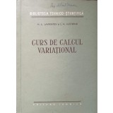 CURS DE CALCUL VARIATIONAL-M. A. LAVRENTIEV, L. A. LIUSTERNIK-300638