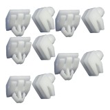 Set 10 clipsuri ornament Mercedes Clasa A (W176), Clasa C (W205), Clasa Cla (C117), Clasa E (W212) Sdn/Estate, Clasa S (W222), ornamente praguri exte, Rapid
