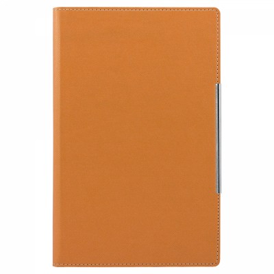 Agenda notes A5 cu decupaj pix bej foto