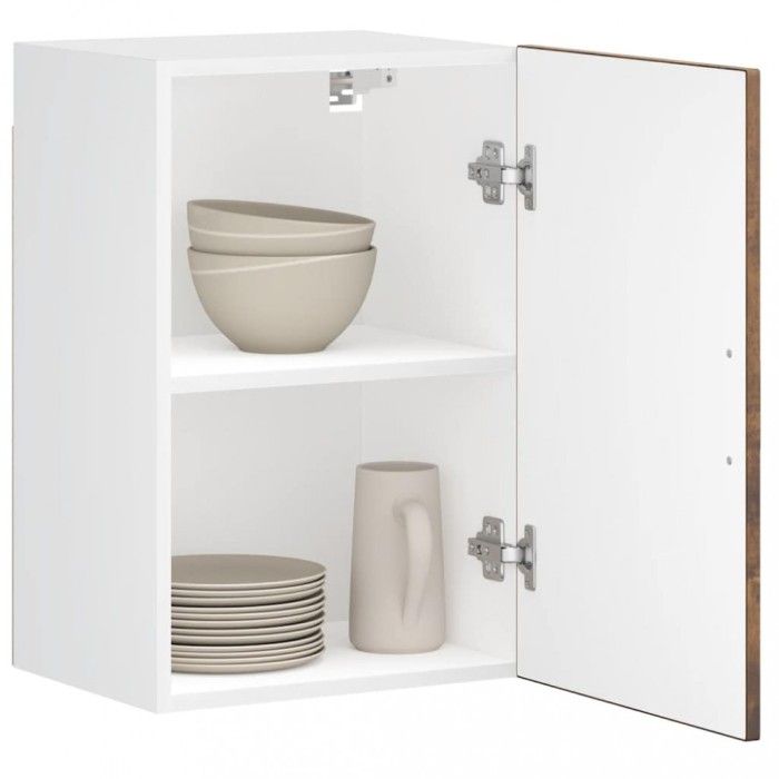 vidaXL Dulap de bucatarie &quot;Porto&quot; din lemn de stejar afumat 854032