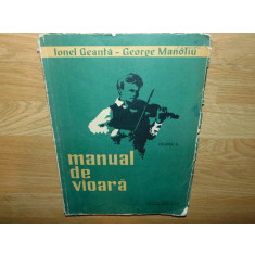 Cauti Geanta - Manoliu - Manual de vioara (vol. I) (partituri muzica)? Vezi  oferta pe Okazii.ro